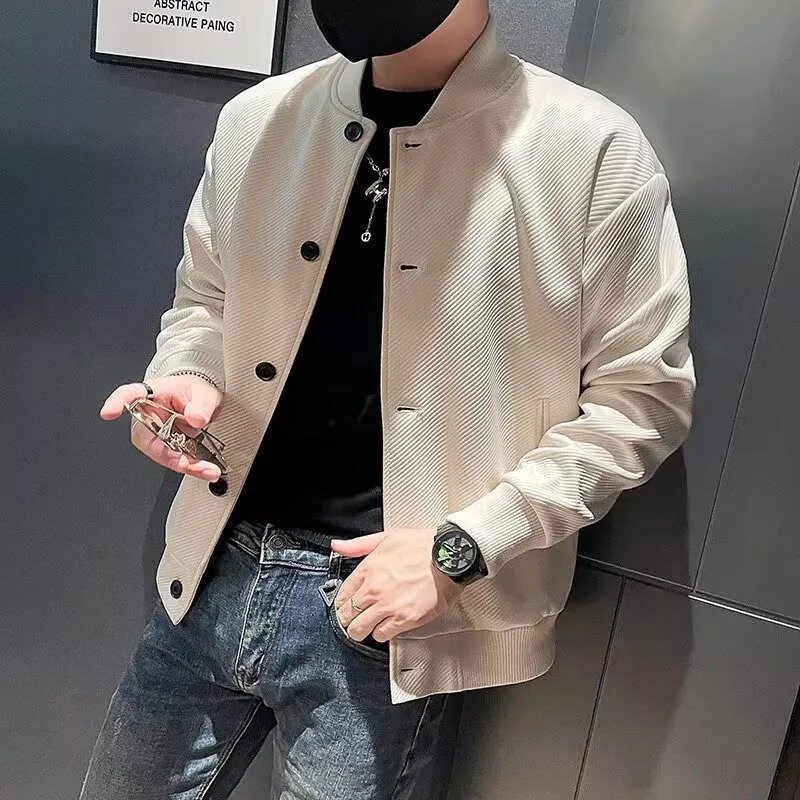 Man Jackets for Men Autumn Mens Clothes Male Coat Mens Clothing Mens Winter Coats in Jackets Baseball Uniform Windbreaker 250716