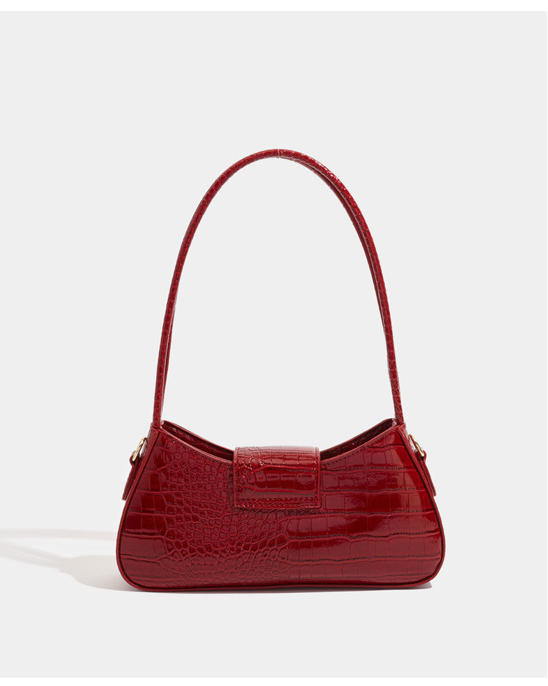 Luxury bag fashion low-key 2025 new high sense commuter handbag all kinds of cross-body classic baguette bag small original bowling bag8888