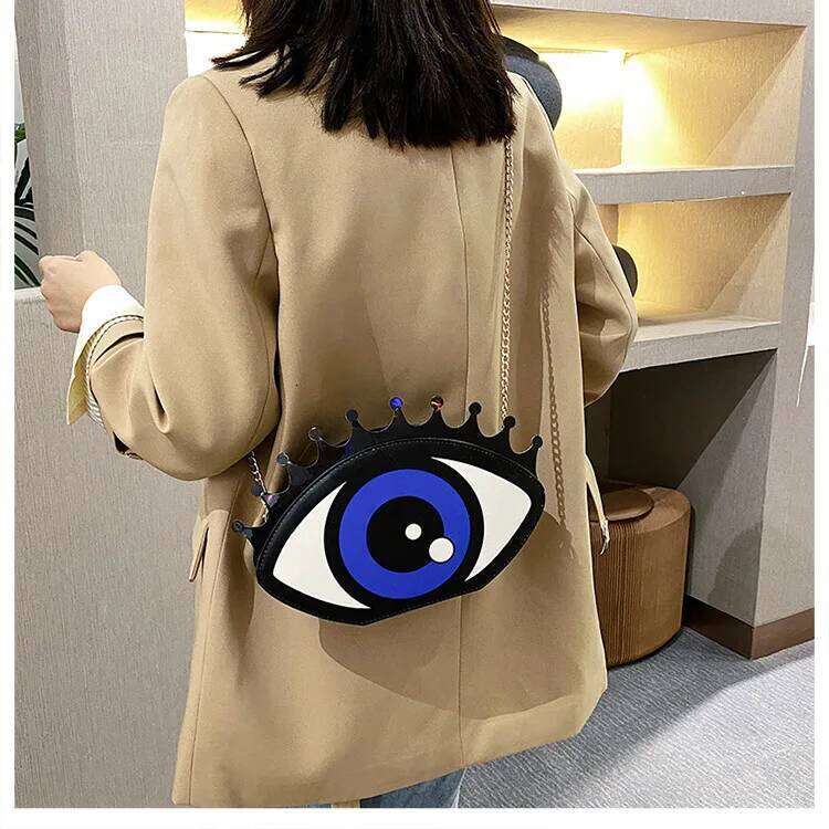 Women's Trendy Wallet Handbag Casual Chain Shoulder Fashion PU Crossbody Small Round Bag