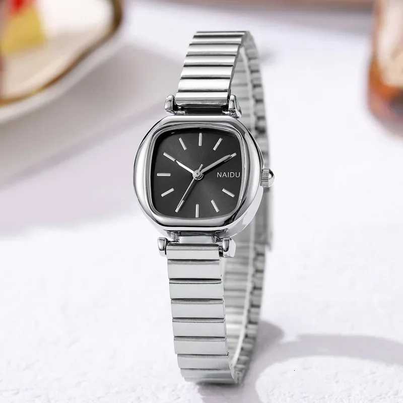 Brand Small Square Ladies es Adjustable Stainless Steel Strap Quartz Wristwatches for Women Fashion Luxury Gift Clock Y250715