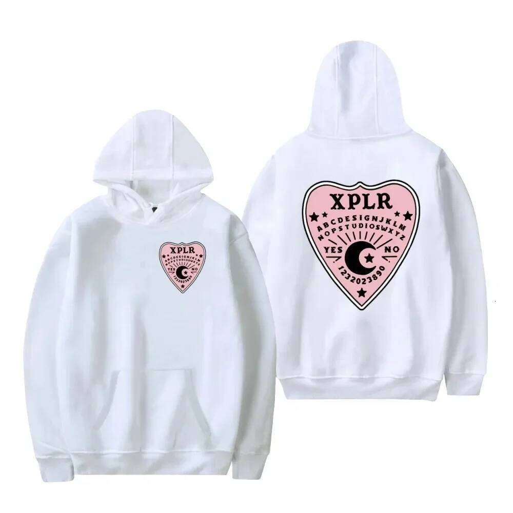 Designer Leisure High Quality Sam Colby XPLR Men's and Women's Long sleeved Hooded Sweatshirt Warm Street Clothing Winter Top
