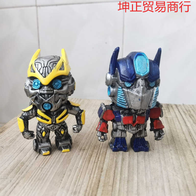 Transformers Optimus Prime Bumblebee Car Figurine Ornament Car Interior Decoration High-end Mens Personality S25716