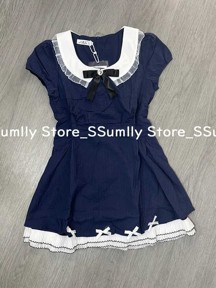 French Sweet Design One Piece Dress Women Slim Fit Waist Bow A-Line Dress Yellow Square Neck Elegant Lady Party Dress 2025 New R250716