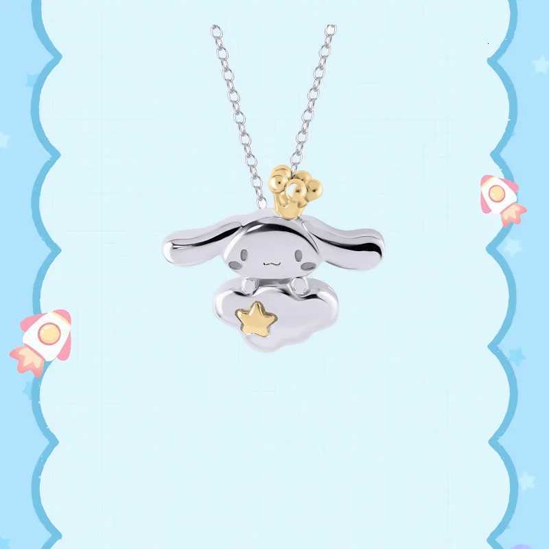 Sanrio Cinnamoroll Necklace 925 Silver Pendant Cartoon Light Luxury High-appearance Exquisite Versatile Jewelry Collarbone Chain w250716