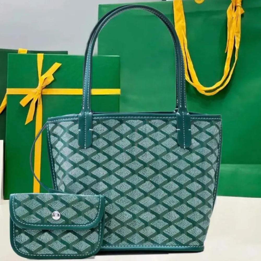 Tote Designer Handbag Women Fashion Wallet Leather Messenger Shoulder High Capacity Composite Shopping Bags Plaid Double Letters Beach Bag