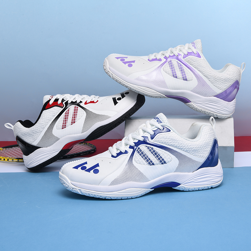 Professional grade tennis shoes with full palm air cushion, narrow last, clay court anti-slip, rebound support for match and practice