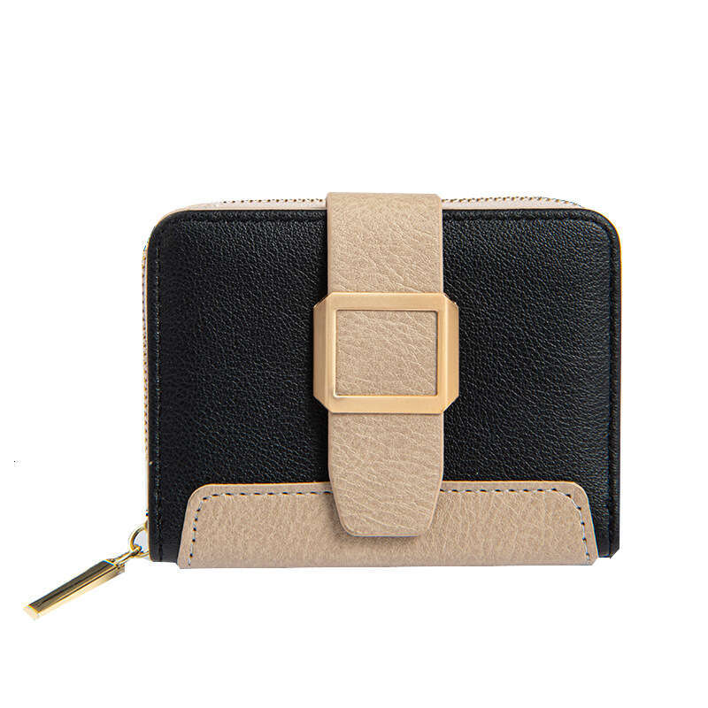 Small Zipper Wallet for Women Drawstring Coin Purse with Large Capacity Compact Money Holder Stylish and Lightweight