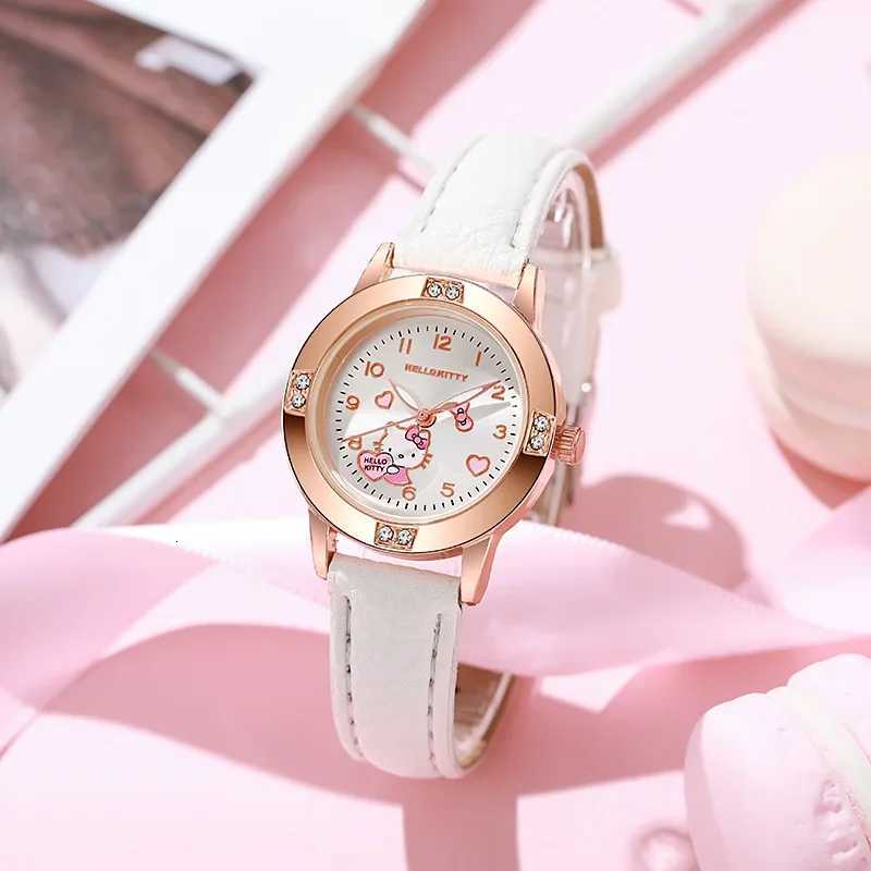 Sanrio Hello Kitty Watch Kawaii Kuromi Cinnamoroll Quartz Casual Fashion Melody Wristwatch Women Kid Girl Children Gift w250716