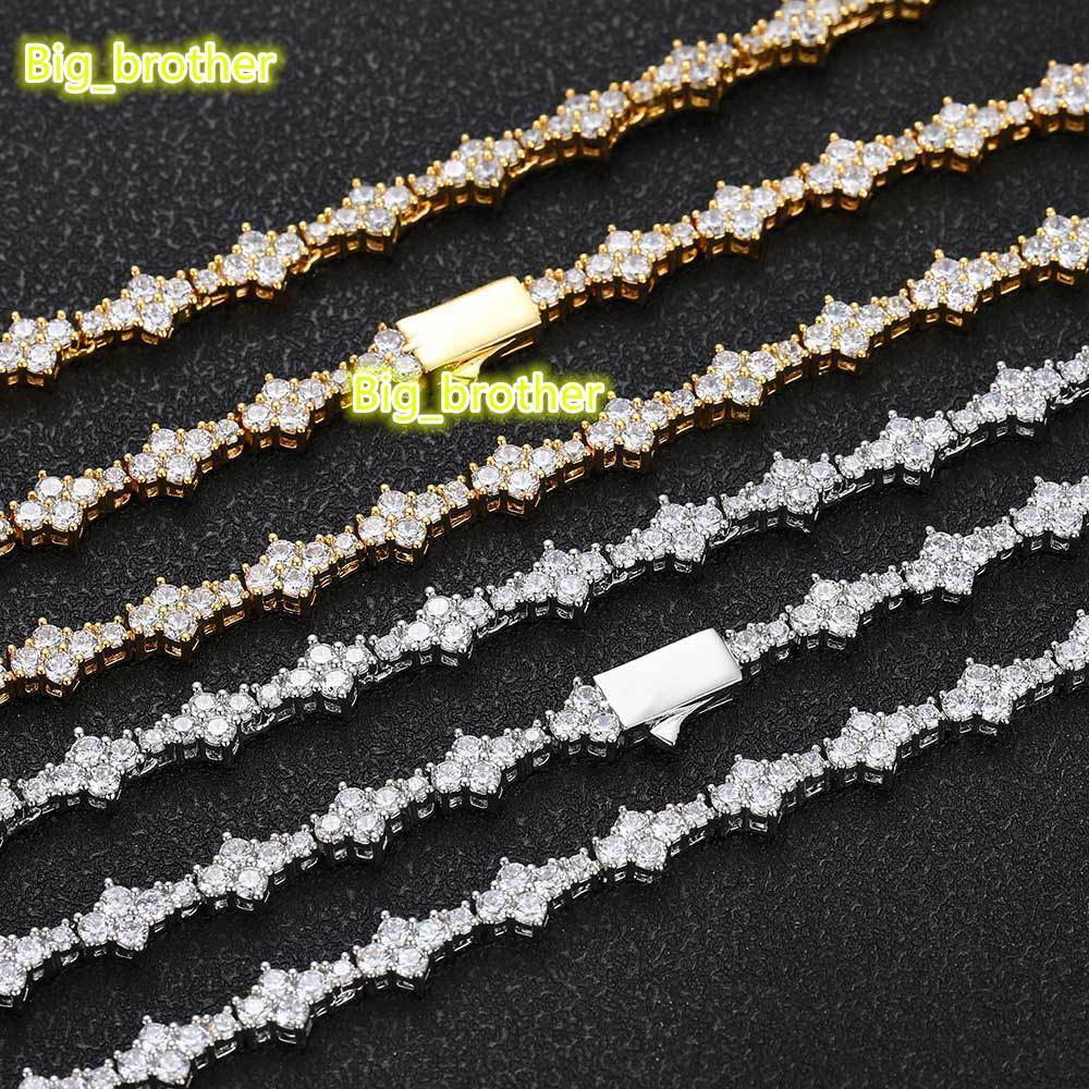 VANFI Trendy Bling Zircon Chain Fashion New Arrival Hiphop Jewelry Tennis Necklace