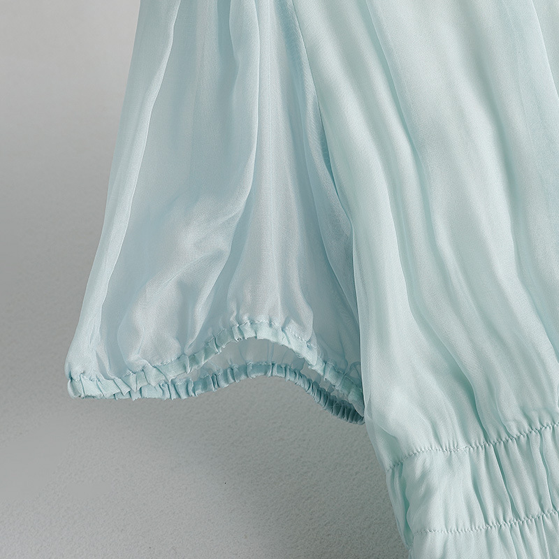 2025 Mulberry Silk Long Dress Summer New Style Petite Fresh Pure Desire Wholesale