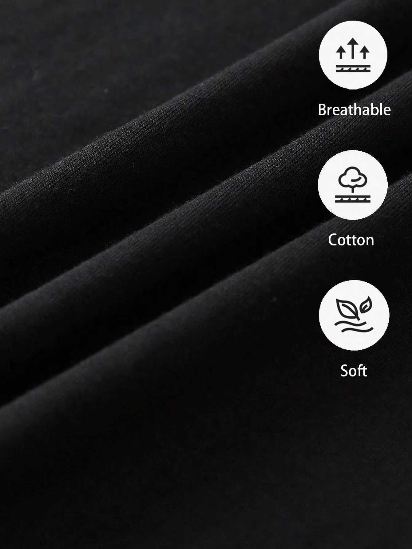 Brand Graphic Print Cotton T Shirt High End Unisex Casual Short Sleeve Crew Neck Fashion Tee for Men and Women Z250715