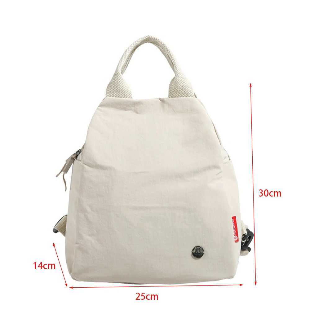 New Quick-dry Shoulder Bag Large Capacity Nylon Handbag Lightweight Zipper Laptop Bag Students