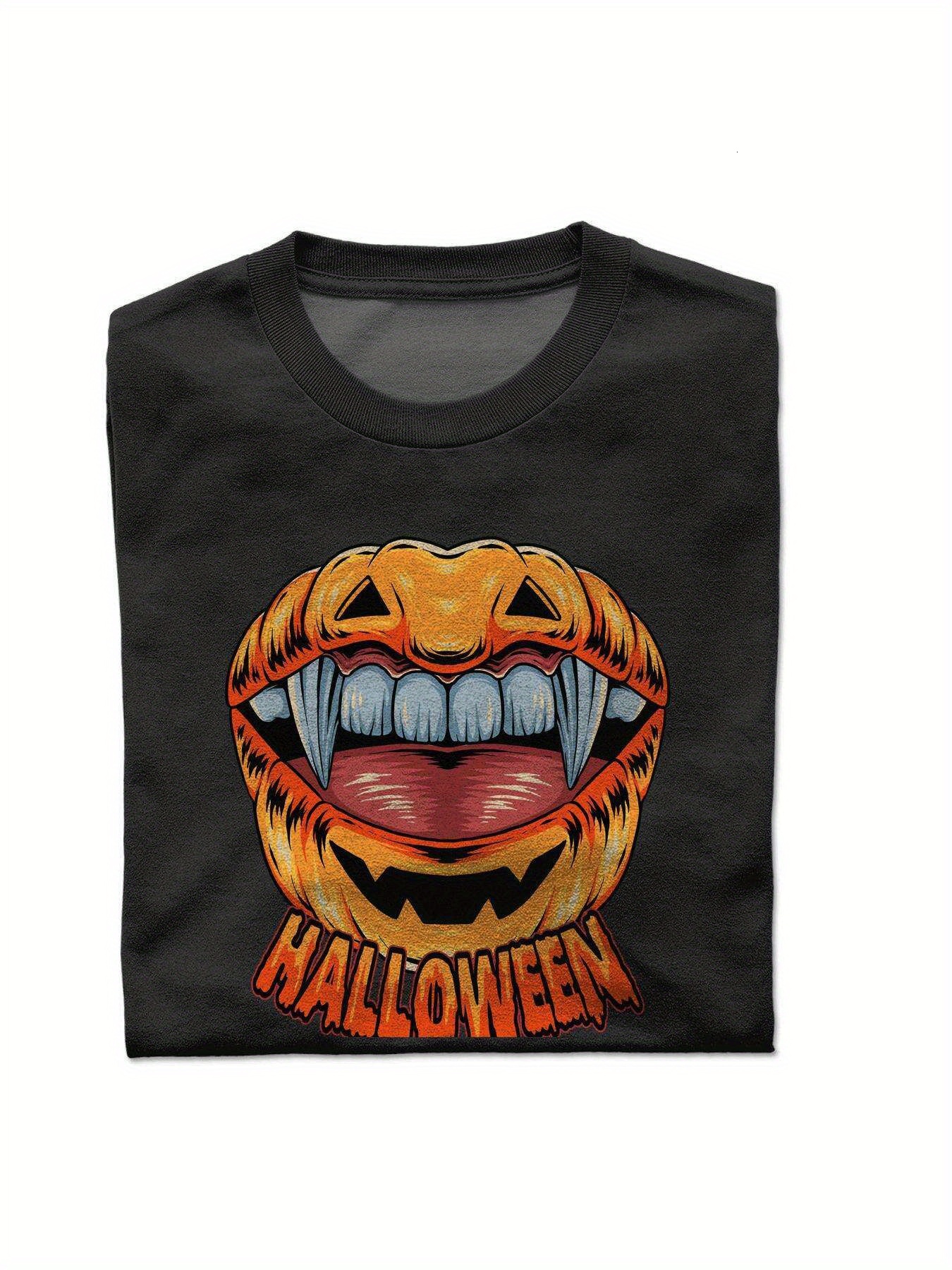 VogueEpoch black T Shirts Round collar Men Cotton Short sleeve White tiger S-3XL Adult 180g Graphics Halloween Wed c6