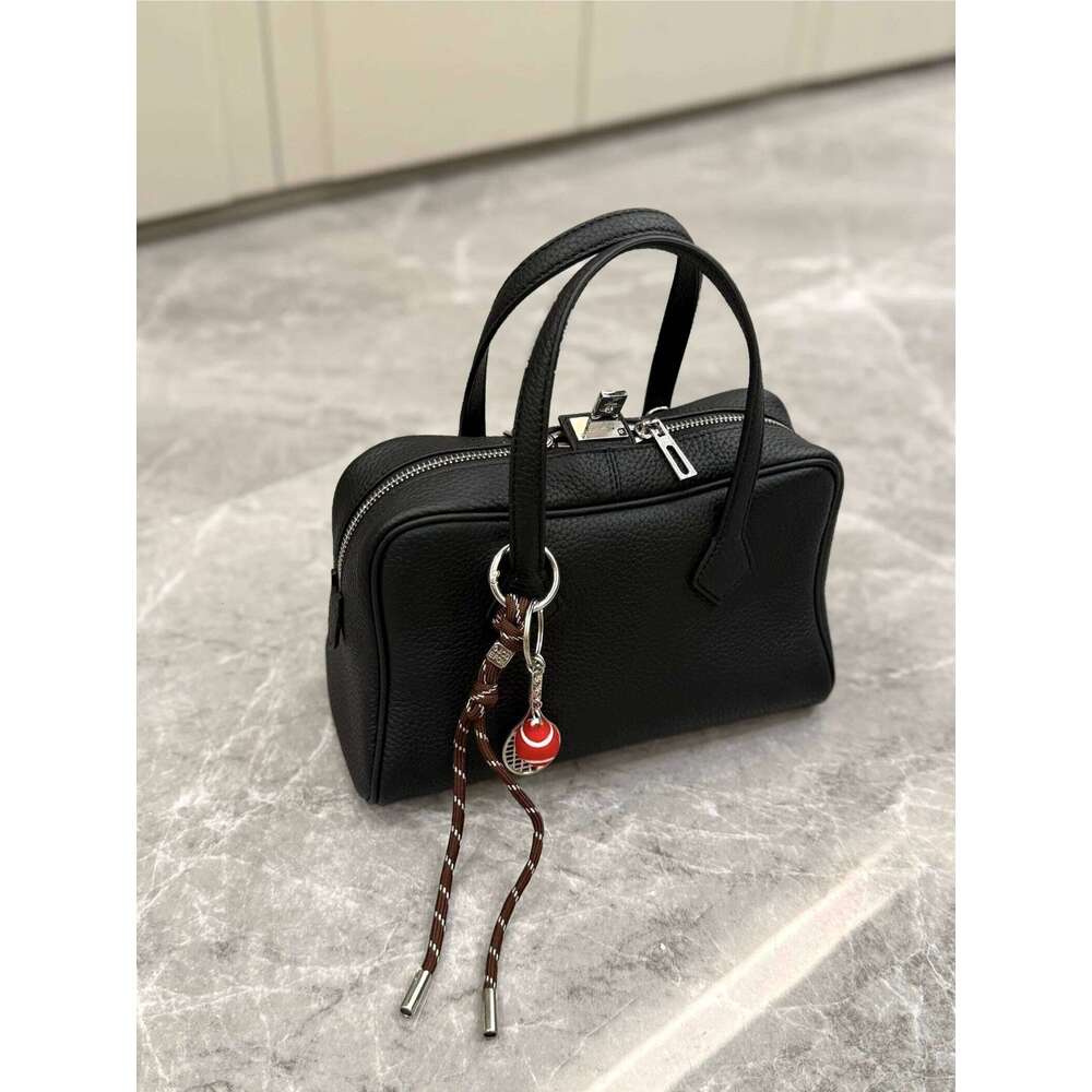 Bernice 2025 New Victoria Women's Leather Oulder Bowling Pillow Crossbody Commuting Single Strap Diagonal Bag