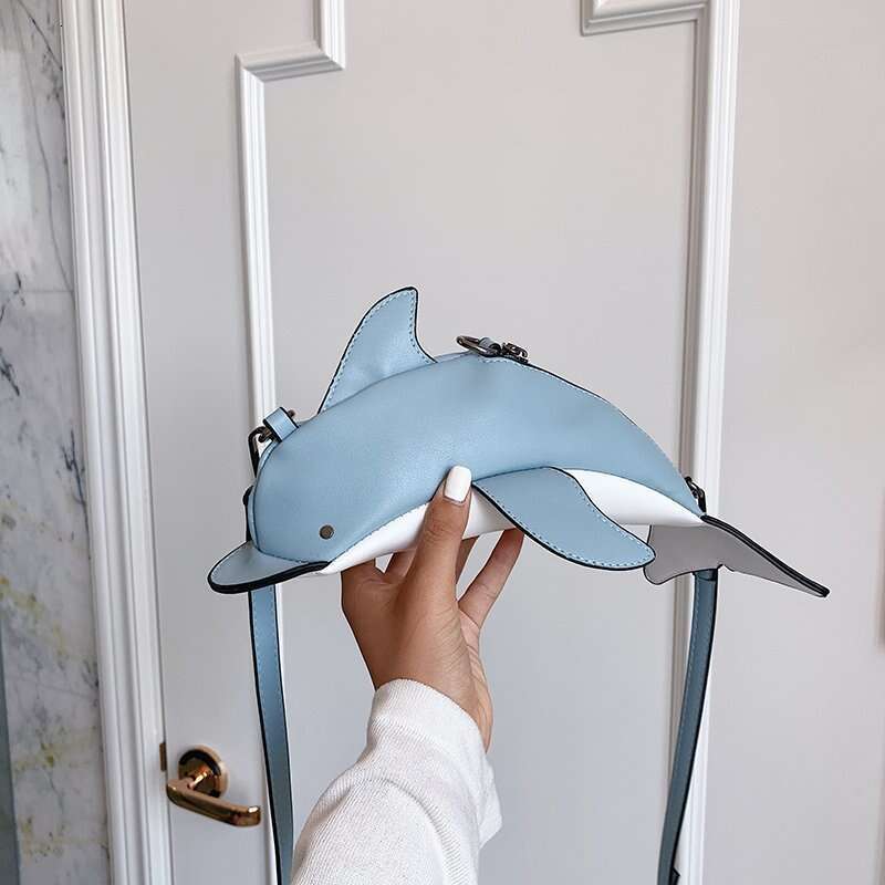 Bags Personality Shark for Women 2025 Summer New Fashion Internet Celebrity TikTok Trend Versatile Shoulder Crossbody Bag