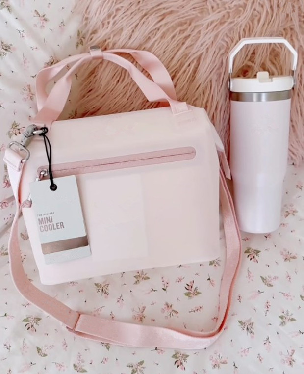 US Stock All Day Julienne Mini Soft Cooler Lunch Bag Box Recycled Polyester Cooler Cooling Travel Cooler Bags Shoulder Bags Madeleine Midi Cooler Backpack 0716