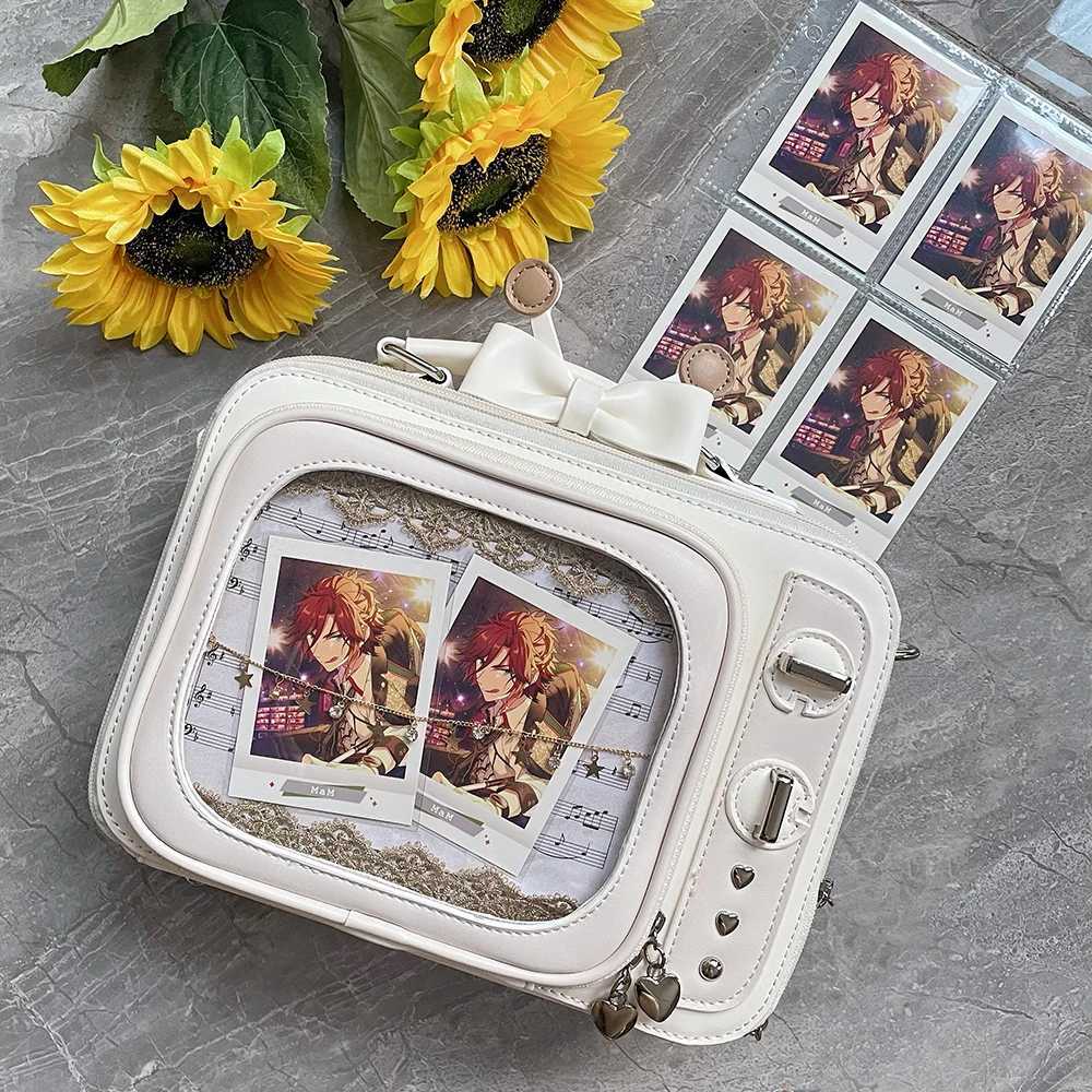 Novelty Tv Shape Ita Bag Television Women Shoulder Bag Design Ita Backpack with Inserts Gilrs Crossbody Bag