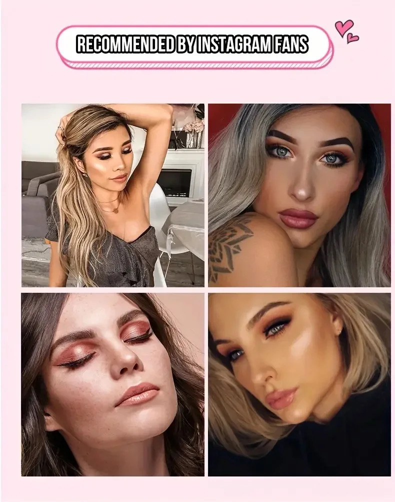 3-Color Eyeshadow Palette Compact Lightweight Matte Glitter Earthy Nude Tones Highly Pigmented Smudge-Proof Make up 250712