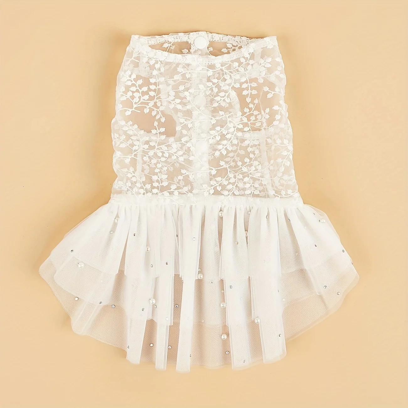Dog Wedding Party Suit Summer Mesh Dress Suitable For Cats And Dogs 250711