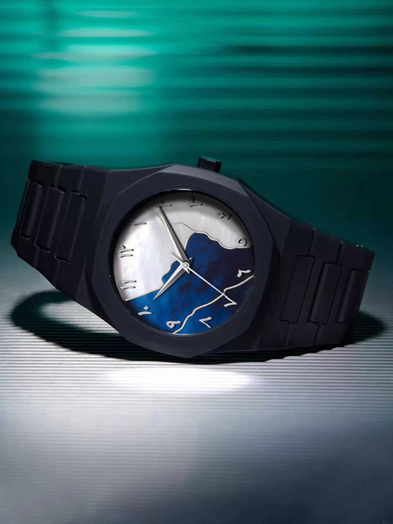 LUCKYNew high-end mens trend iti art quartz watch Y250715