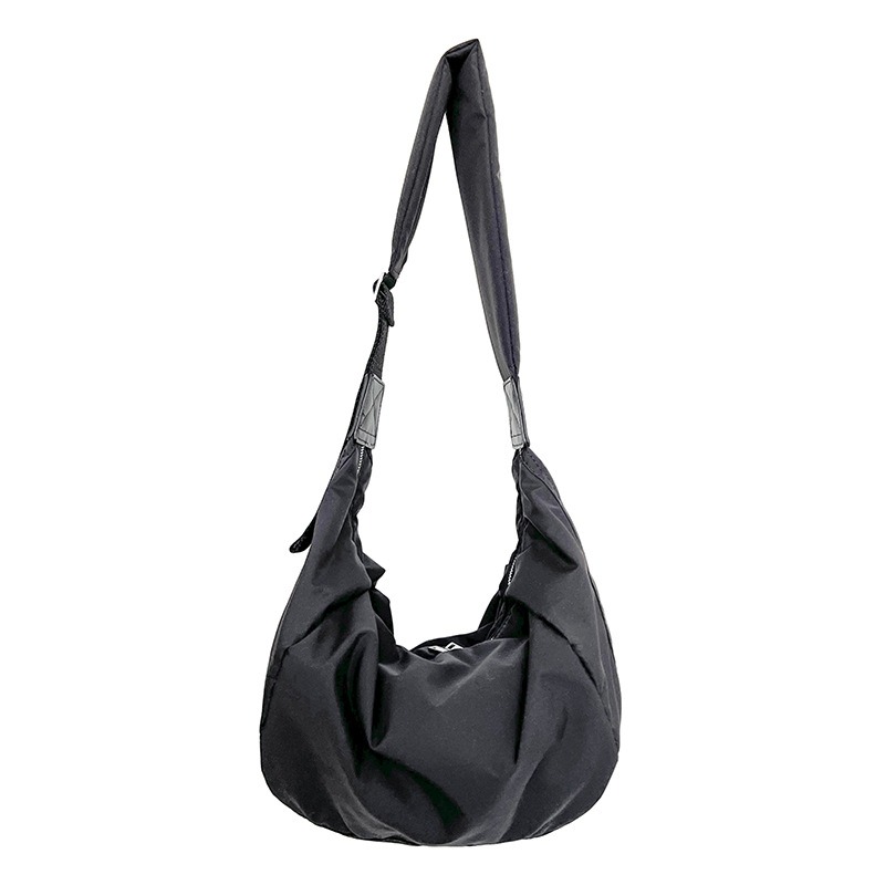 Fashionable Casual Messenger Bag for Ladies Durable Nylon with Spacious Interior & Unique Shape