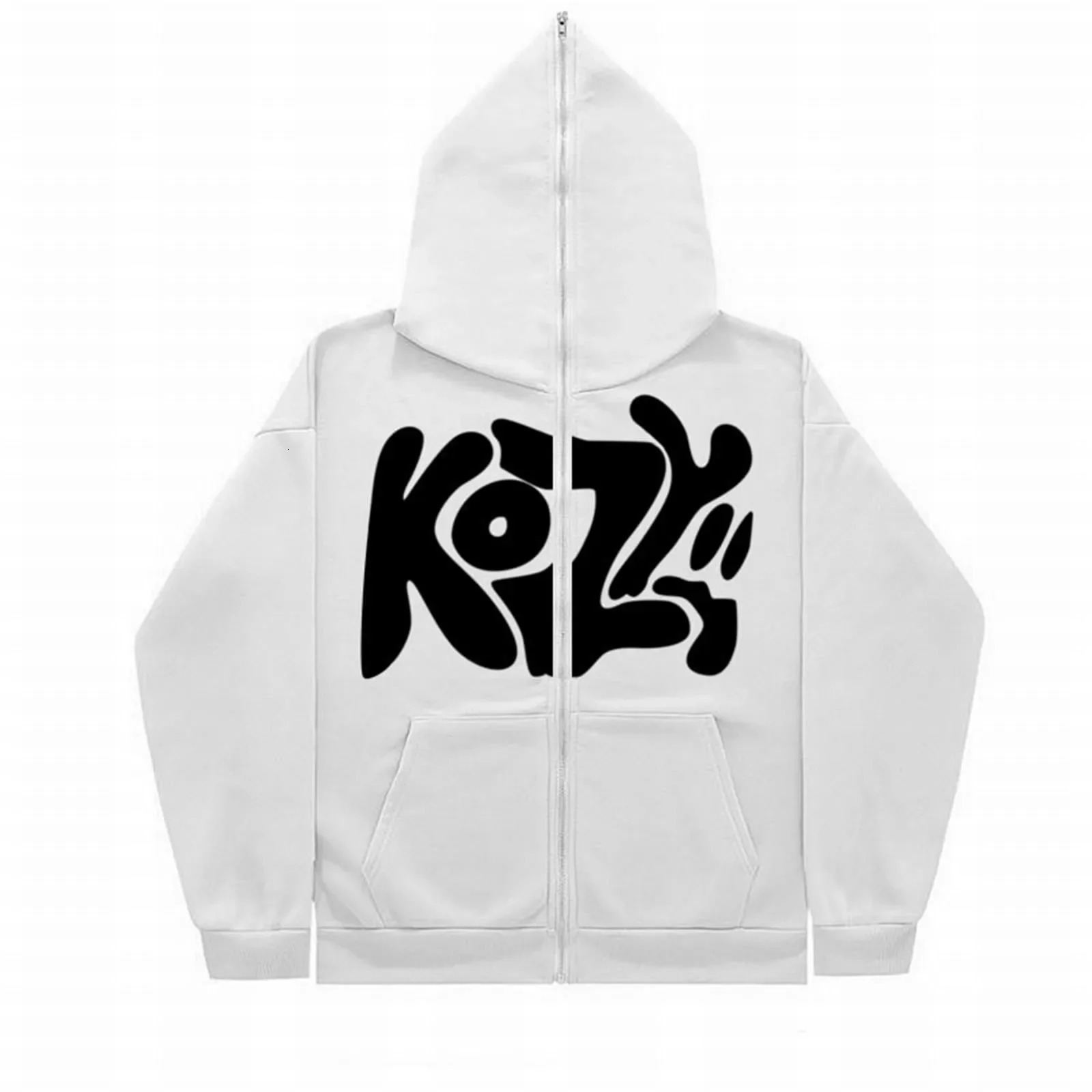 unisex fashionable full zip hoodie casual zipper hoodie print pattern balances fashion and functionality Size S-3XL 250716