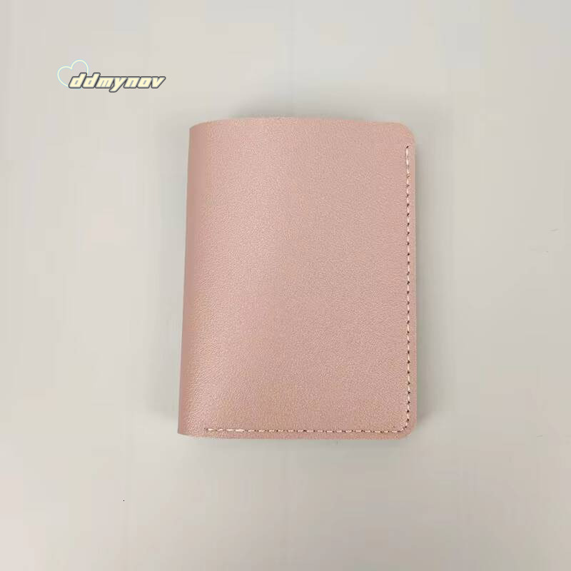 With Two Fold Buckle Small Portable Bank Drivers License Ultra Light And Thin Card Bag Wallet ddmynov