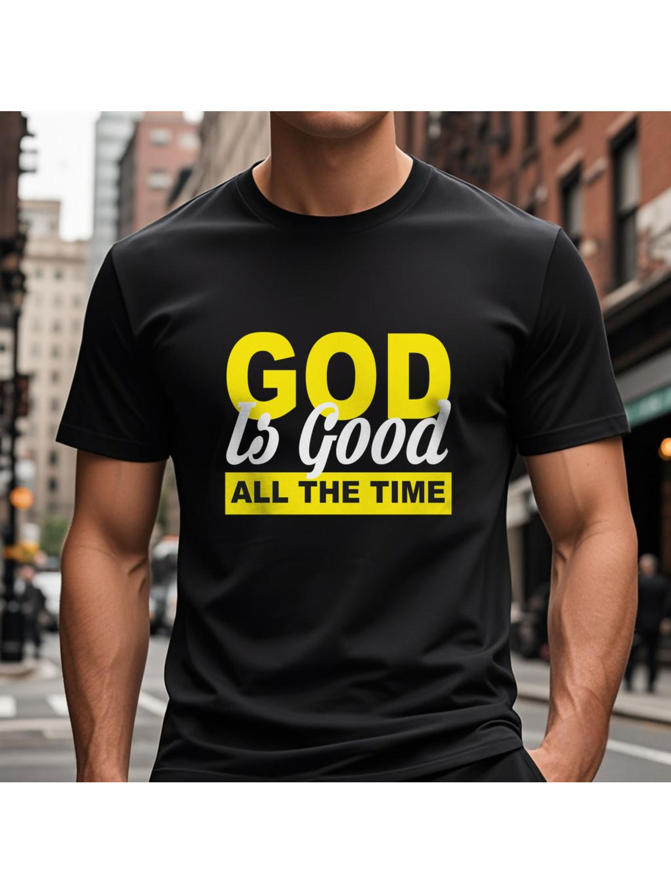 VogueEpoch S-3XL text Cotton Adult White black Round collar 180g Men Short sleeve T Shirts tiger Wed 17