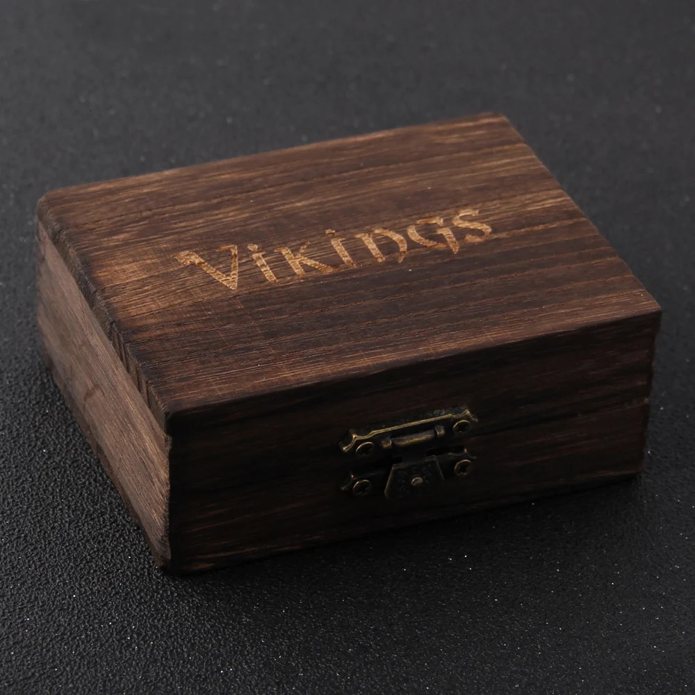 Stainless steel men punk skull chain necklace men fashion stainless steel charm bracelet jewelry with wooden box 250712