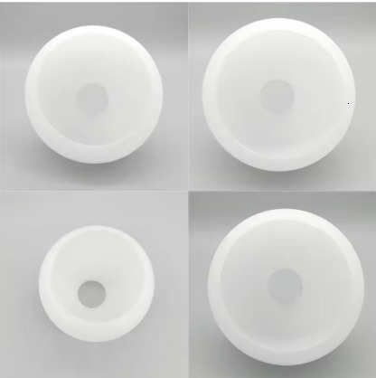 Glass Lamp Shade Replacement for Pendant Lamp White Frosted Replacement Glass Globes or Lampshades for Ceiling Wall Lights