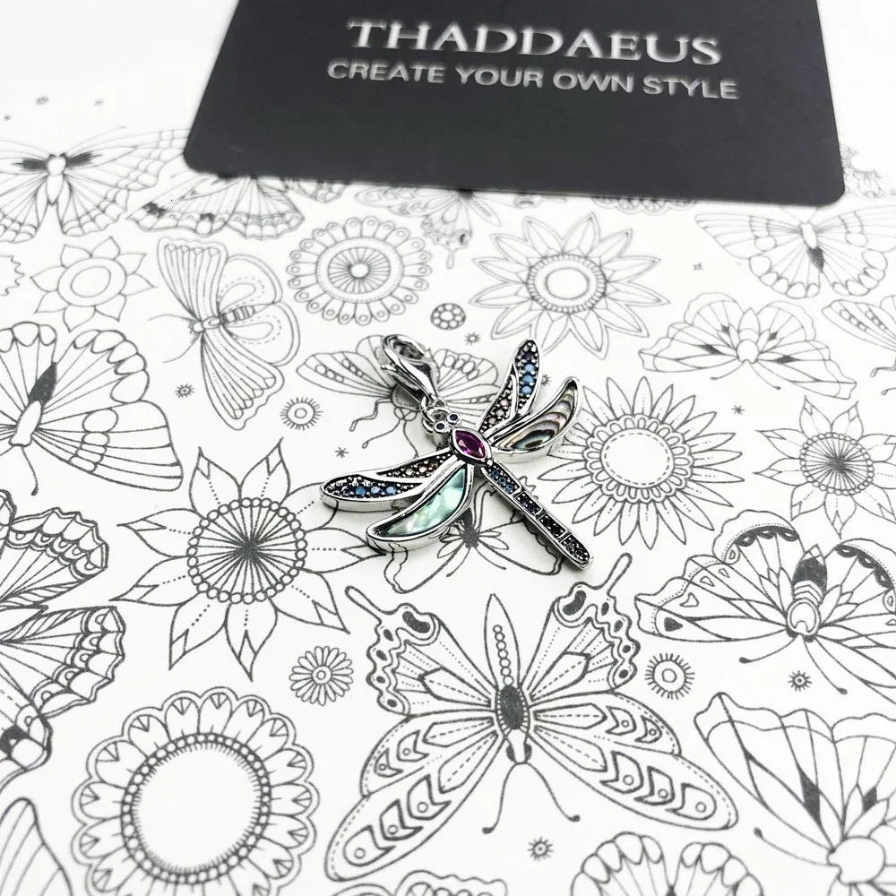 Dragonfly Charm BraceletEurope 925 Sterling Silver Gift For Women Summer Bohemia Link Chain Jewelry 250712