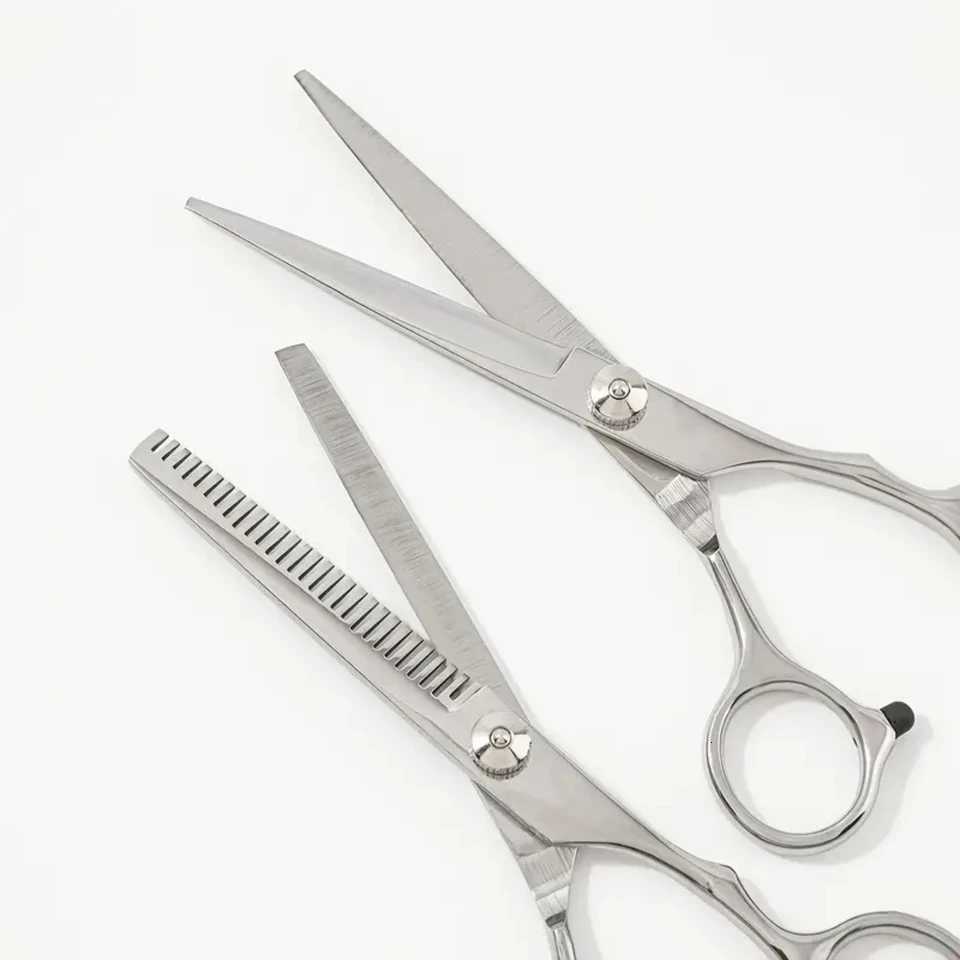 Professional Family Salon Hairdressing Scissors Barber Finger Ring Hairdressing Tool Cutting Scissors W250716