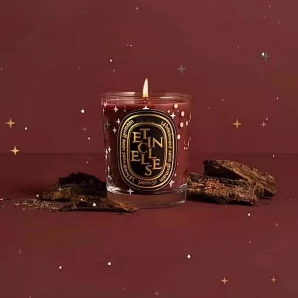 Christmas Limited Gift Set 35g*5 Scented Candles Berry Rose Fig Tuberose Amber Brand Fragranced Wax Long Lasting Holiday Smell