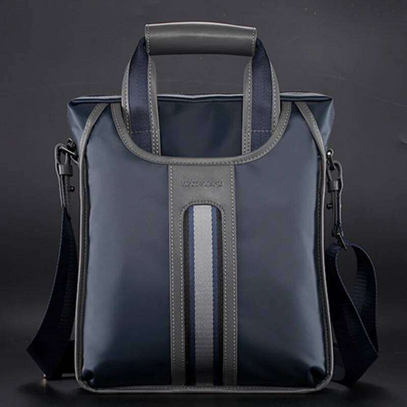 Men's Shoulder Messenger Bag Multifunctional Largecapacity Waterproof Wearresistant Lightweight Business Casual Handbag