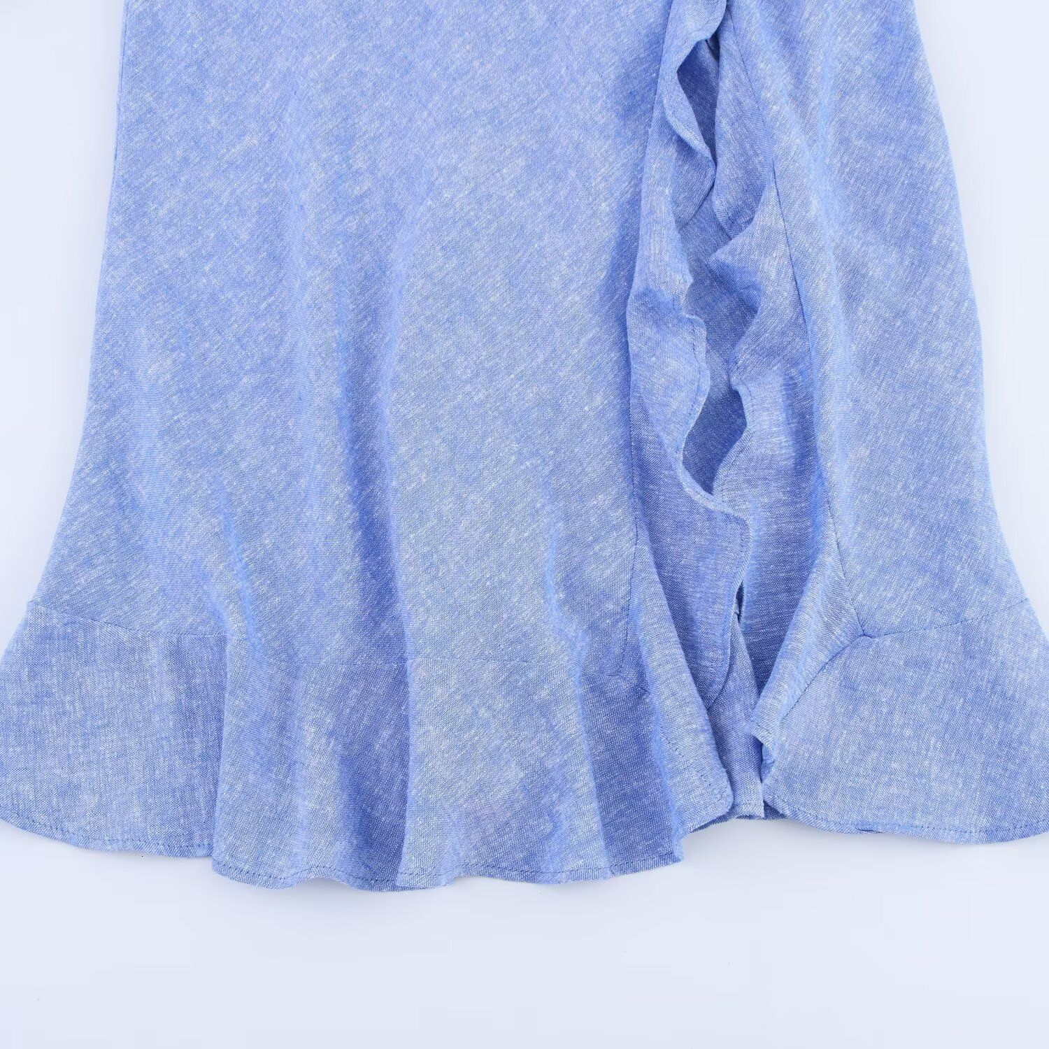 2025 Summer New Women's Fashion Design Sense Casual Sleeveless Layered Strap Dress