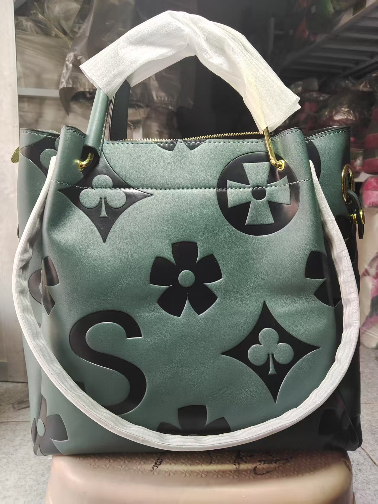 hot Free shipping designer bag Shoulder tote Bags For womans black brown New shoulder bag with large capacity commuter crossbody bag