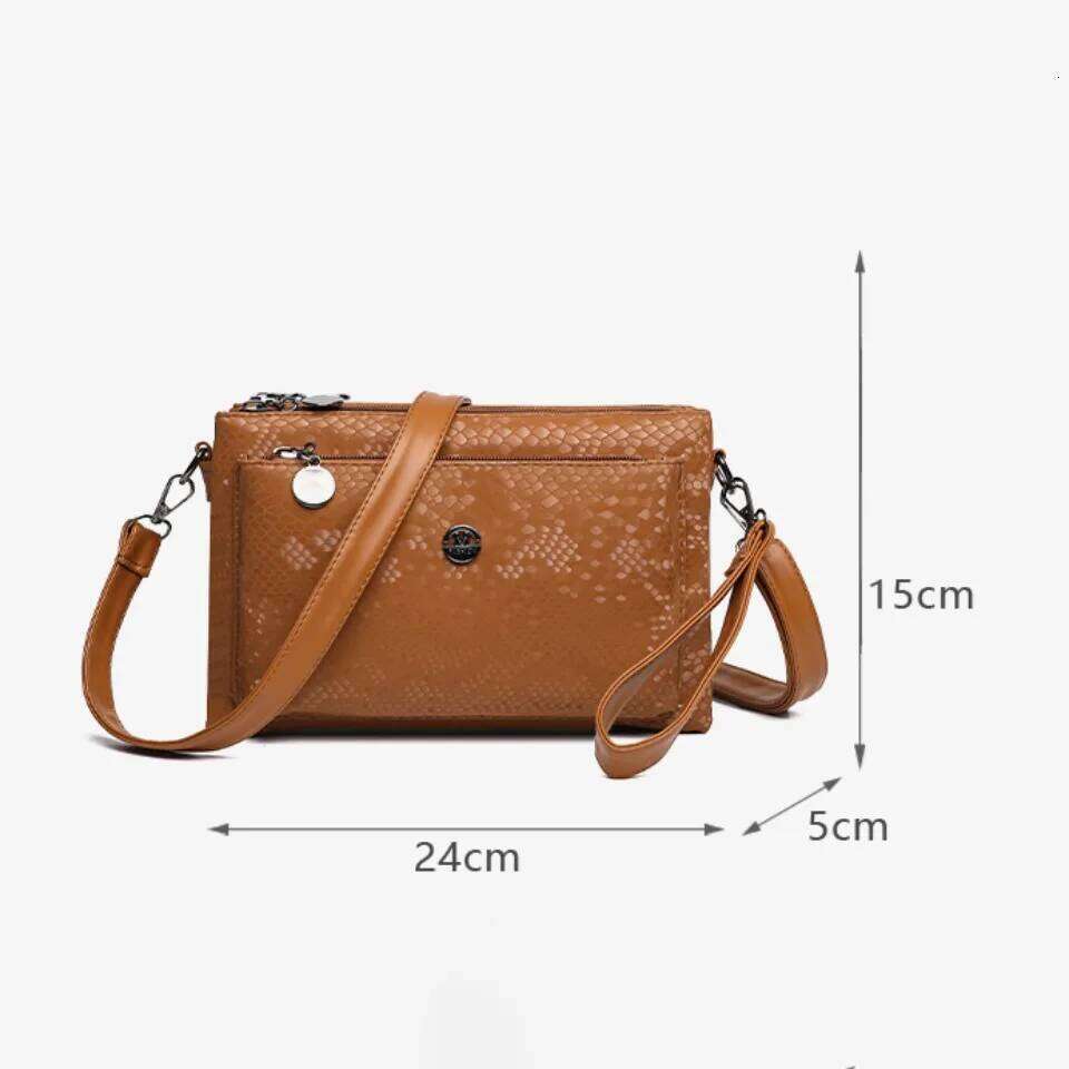 Brand Leather Shoulder Crossbody for Women Bags Designer Handbags High Quality Clutch Sac