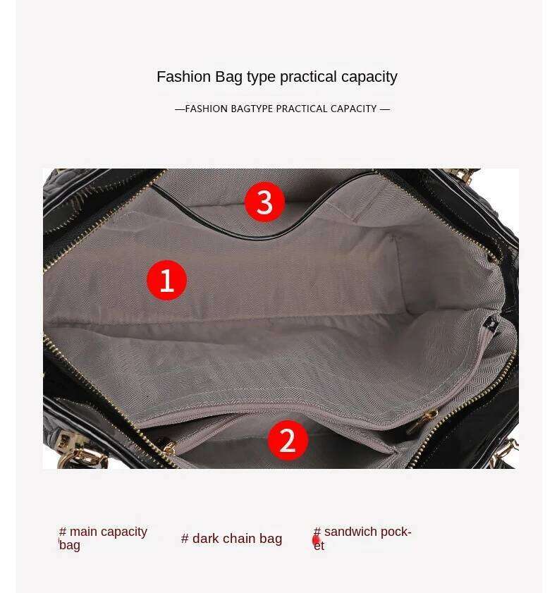 Crocodile Pattern Leather Women's Handbags Lady Fashion Commuter Large Capacity Tote Bag Shoulder Messenger Bags 2023 New