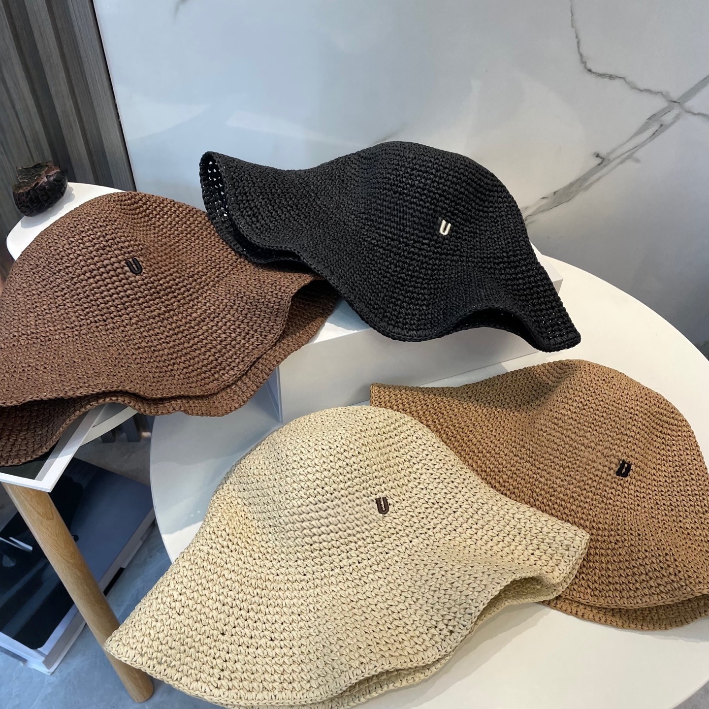 straw hat designer bucket hat letter simple sun hat beach hat weave hats designers women designer hat for women prevent sun protection holiday hats