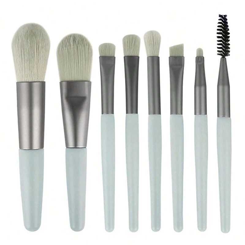 8Pcs Makeup Brush Set Makeup Concealer Brush Blush Loose Powder Brush Eye Shadow Highlighter Foundation Brush Beauty Tools XJ2500716