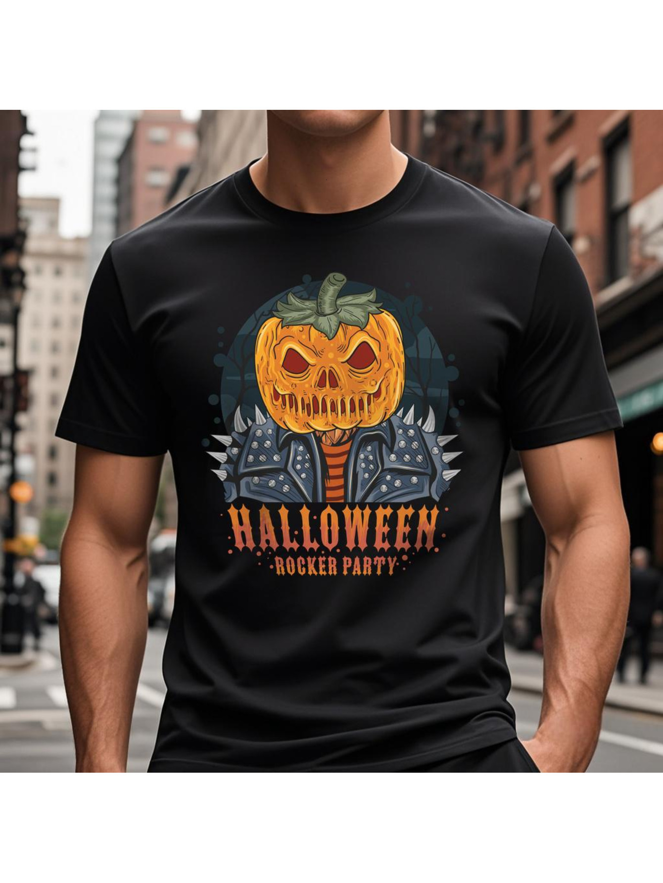 VogueEpoch T Shirts 180g S-3XL Adult Short sleeve text White tiger Round collar Cotton Men black Halloween Wed d0
