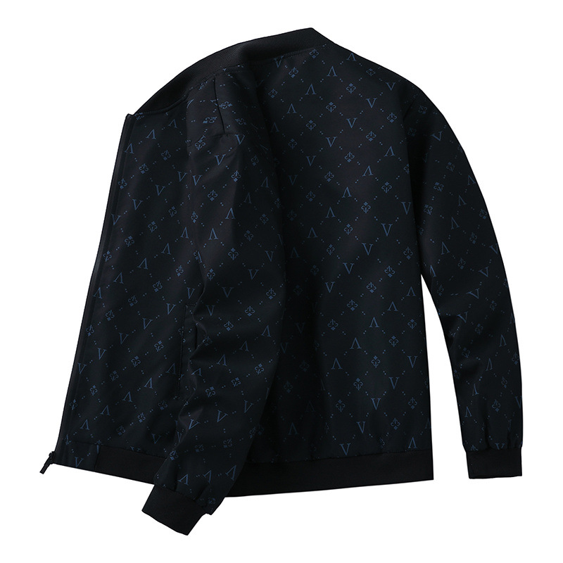 New Arrival Stylish Men's Trendy Printed Premium Jacket Slim Fit Casual Spring Autumn Coat Free Shipping Hot Sale