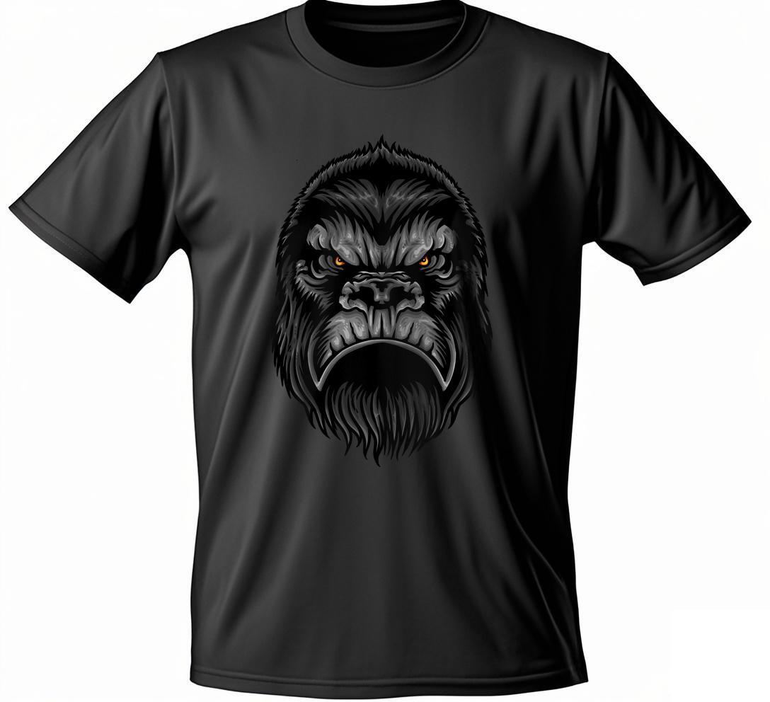 black Cotton White Round collar Short sleeve T Shirts S-3XL crow Wolf Men Wed 02 i