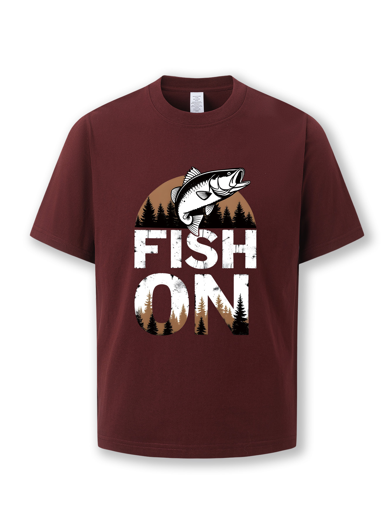 T-Shirts Round Neck Summer Top - Fashionable Breathable Cotton Shirt Featuring Cute Animal Design