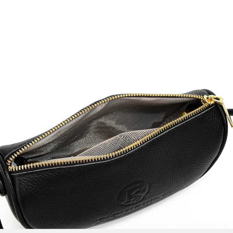 Brand Mini Bags Trend Designer Handbags WomenS Genuine Leather Casual Lady Shoulder Black Crossbody Bag for Girl