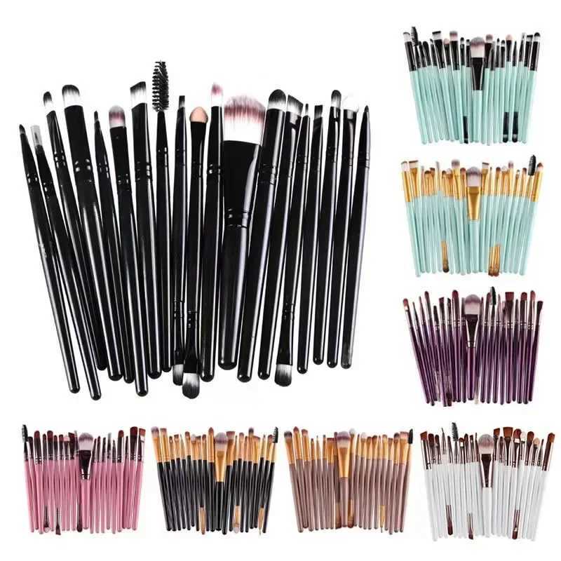 20pcs Eye Brush Complete Eyeshadow Brush Beauty Tool Explosive Neutral Free Eyeliner Brush XJ2500716