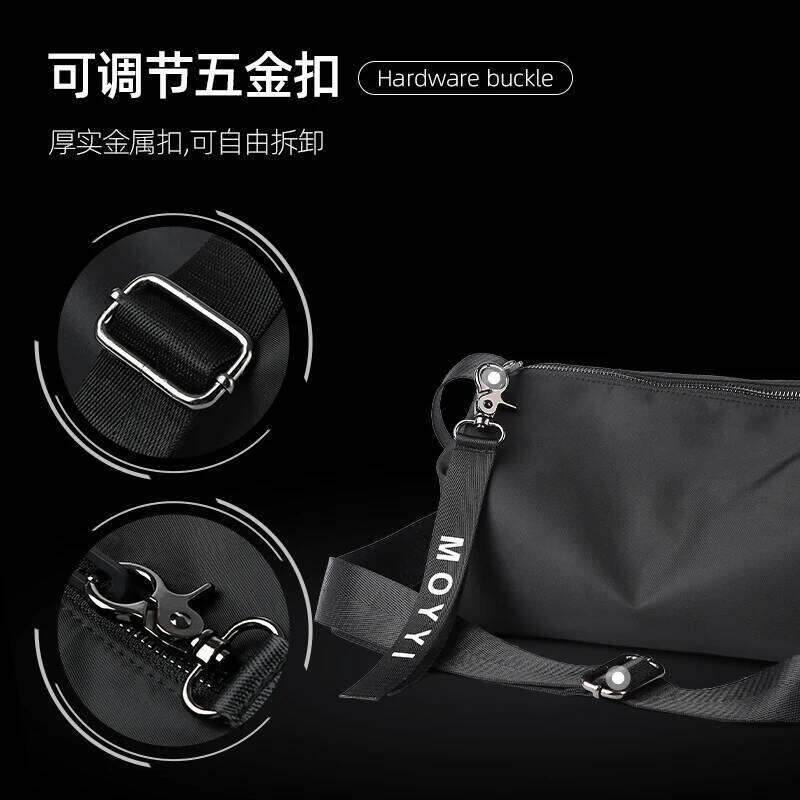 Men's Trendy Shoulder Bag Waterproof Crossbody Sling Bags Sports Student Oxford Leisure Design For Outdoor Solid Lightweight