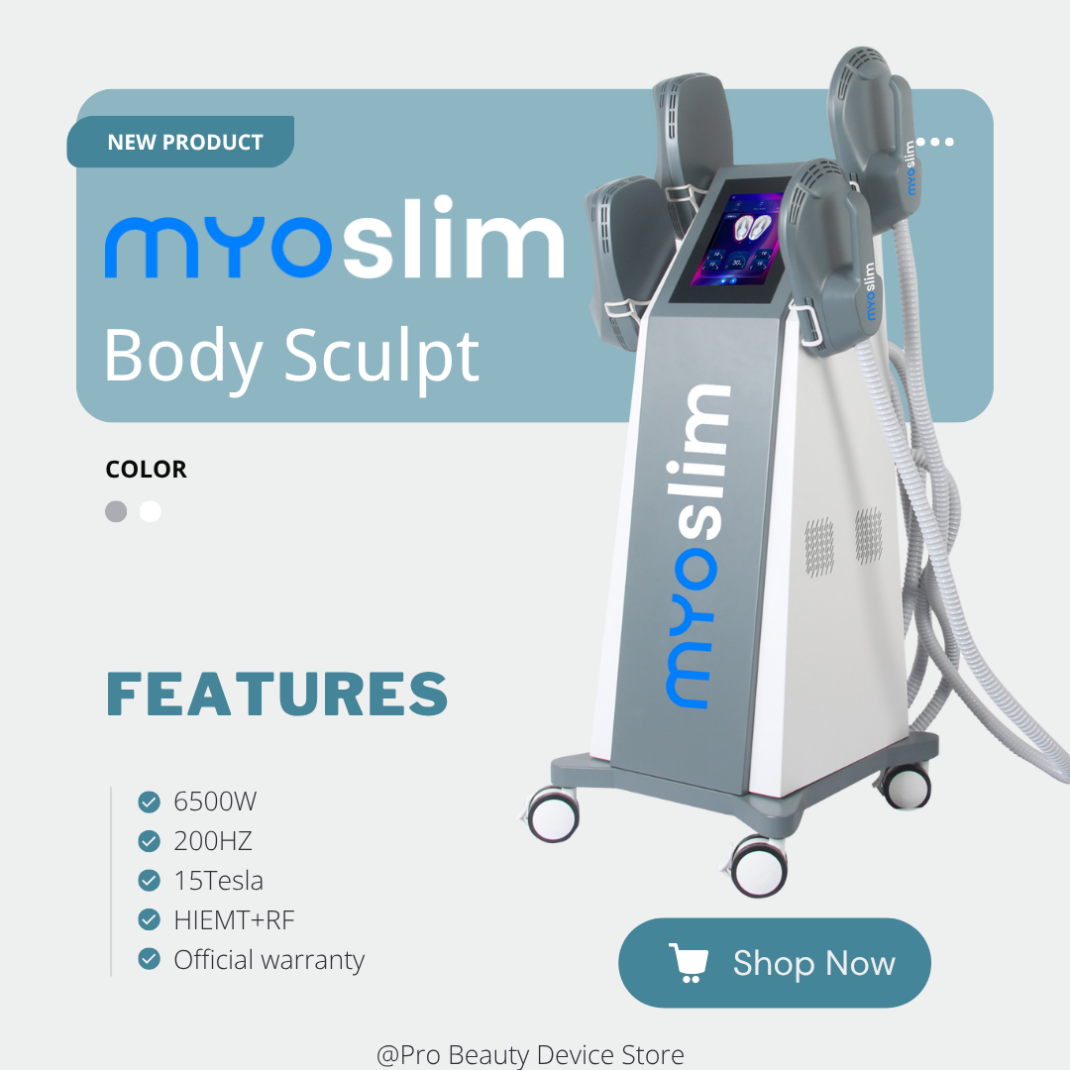 Professional Myoslim NEO 6500W RF HIEMT Body Sculpting Fat Burning Slimming Machine