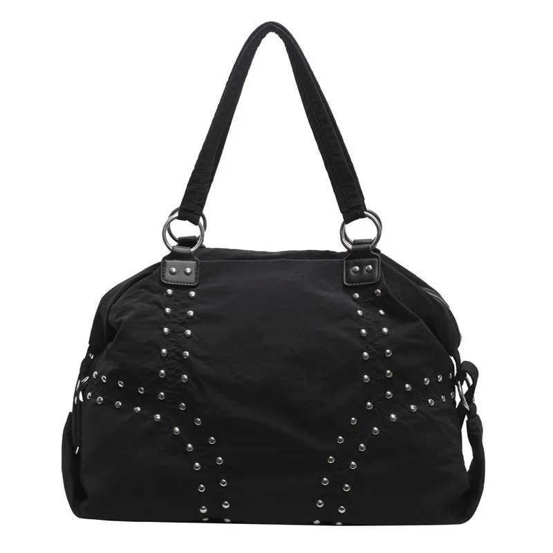 2025 Autumn Popular Soft Cloth Shoulder Bag able Large Capacity Tote Bag Casual Versatile Commuting Underarm Bag