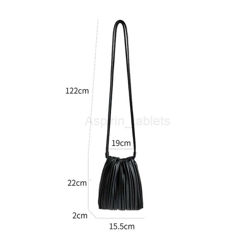 Summer Fashion New Crossbody Bag Womens PU Single Shoulder Mini Bag Luxury Versatile Pleated Casual Small Square Bag M250716